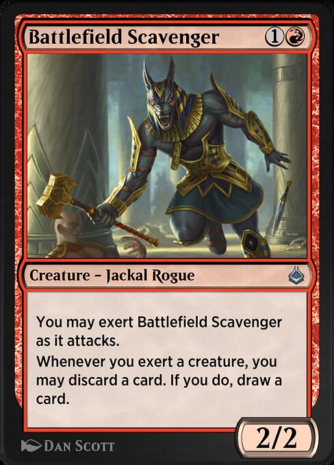 Battlefield Scavenger — art by Dan Murayama Scott