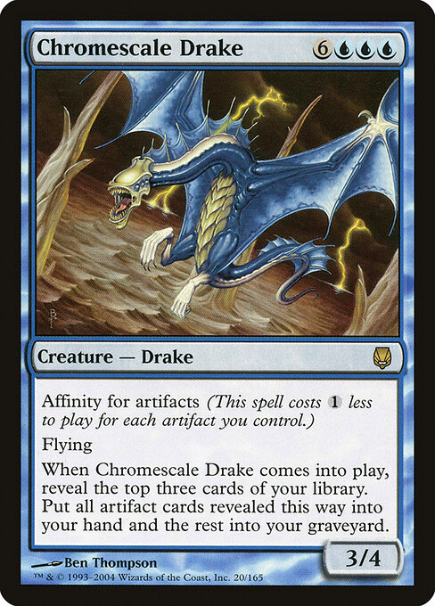 Chromescale Drake — art by Ben Thompson