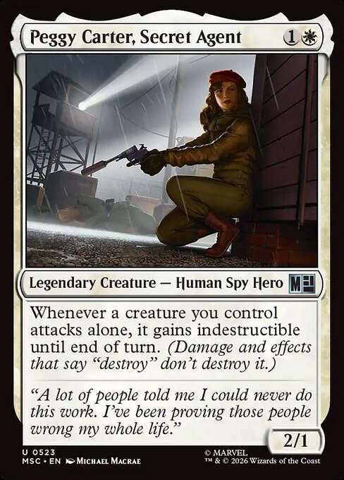 Peggy Carter, Secret Agent — art by Michael MacRae