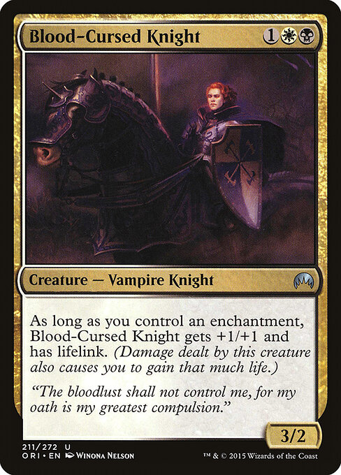 Blood-Cursed Knight — art by Winona Nelson