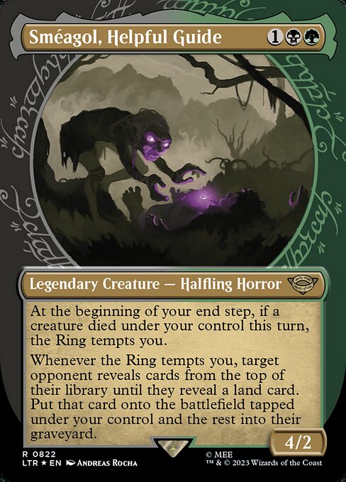 Sméagol, Helpful Guide — art by Andreas Rocha
