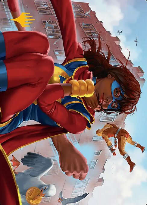 Ms. Marvel, Kamala Khan // Ms. Marvel, Kamala Khan — art by Smirtouille