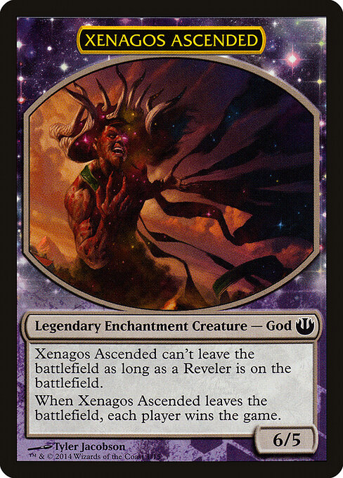 Xenagos Ascended — art by Tyler Jacobson