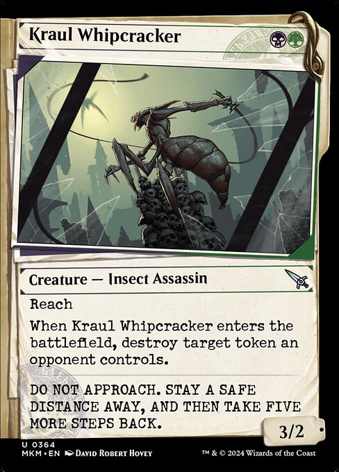 Kraul Whipcracker — art by David Robert Hovey