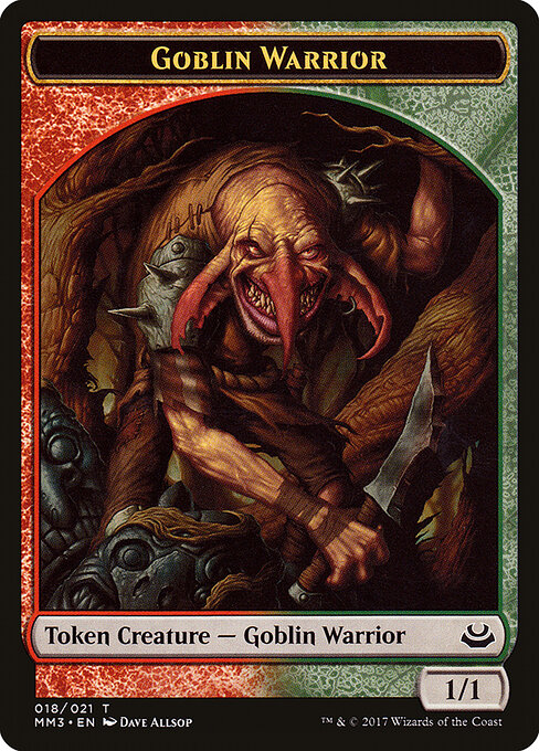 Goblin Warrior — art by Dave Allsop
