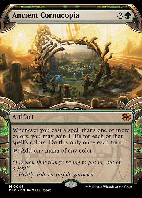 Ancient Cornucopia — art by Mark Poole