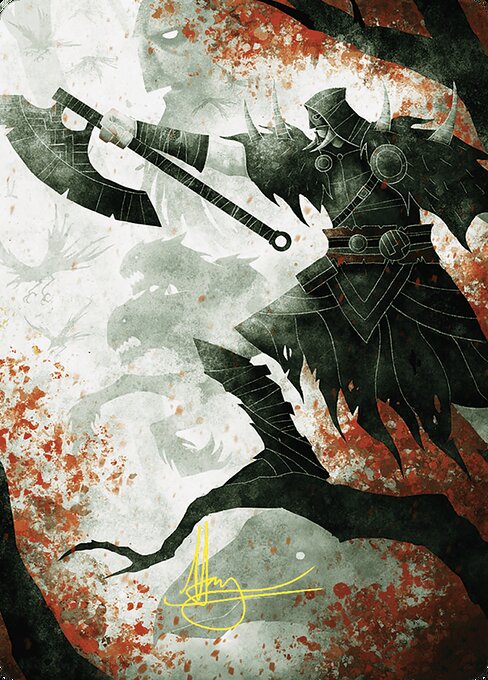 Garruk's Uprising // Garruk's Uprising — art by Harry Conway