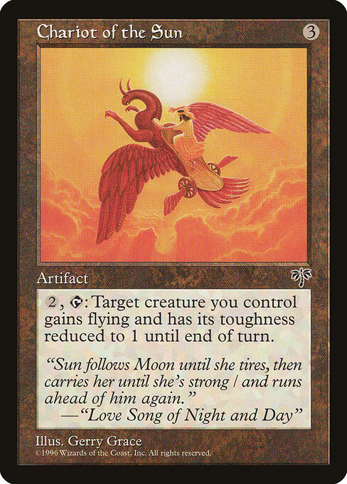 Chariot of the Sun — art by Gerry Grace