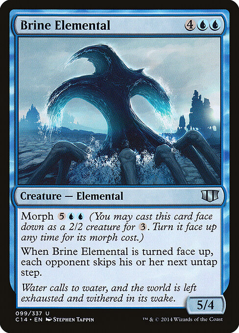 Brine Elemental — art by Stephen Tappin