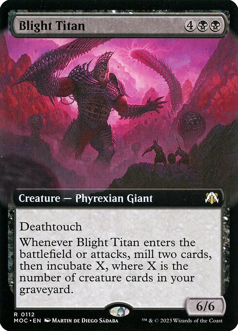 Blight Titan — art by Martin de Diego Sádaba
