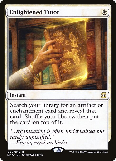 Enlightened Tutor — art by Howard Lyon