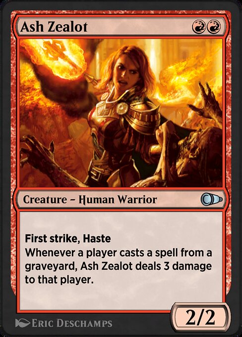 Ash Zealot — art by Eric Deschamps