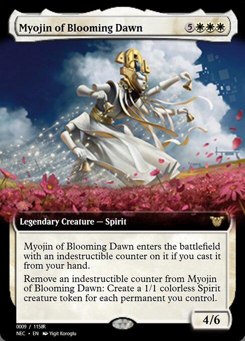 Myojin of Blooming Dawn — art by Yigit Koroglu