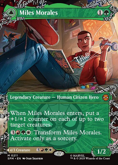 Miles Morales // Ultimate Spider-Man — art by Ivan Shavrin