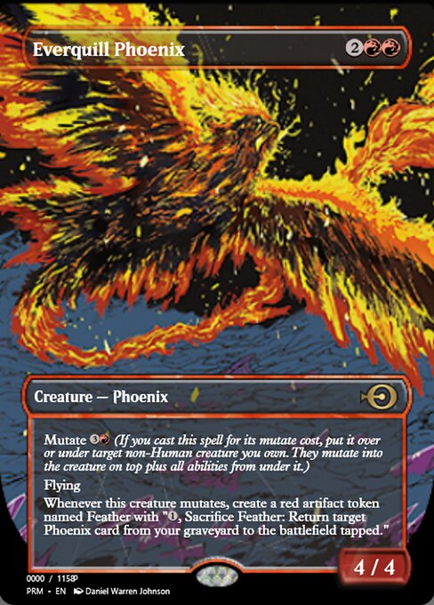 Everquill Phoenix — art by Daniel Warren Johnson
