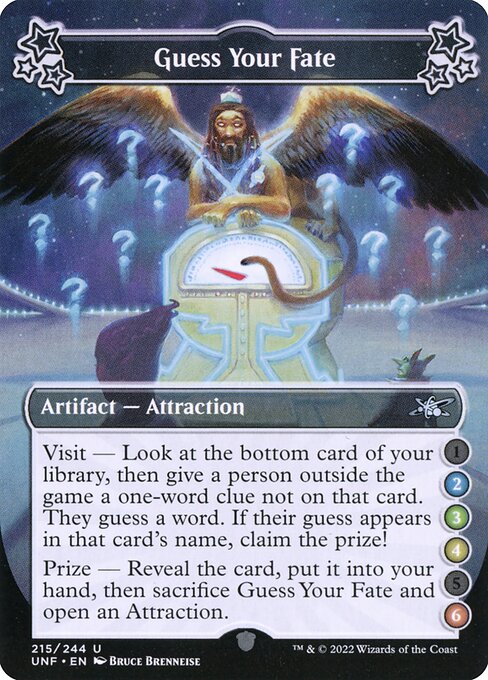 Guess Your Fate — art by Bruce Brenneise