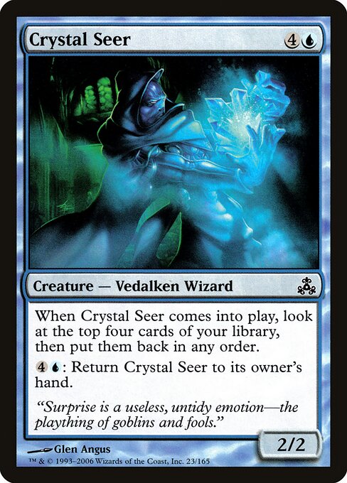 Crystal Seer — art by Glen Angus