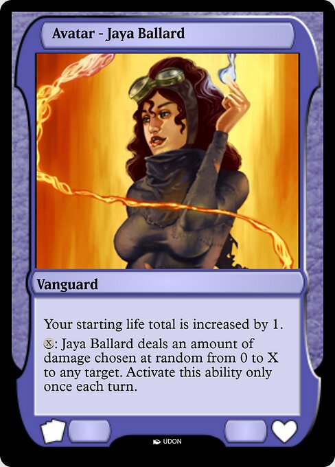 Jaya Ballard Avatar — art by UDON