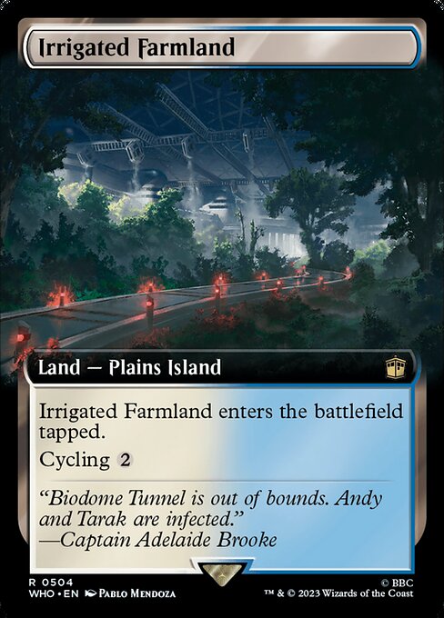 Irrigated Farmland — art by Pablo Mendoza
