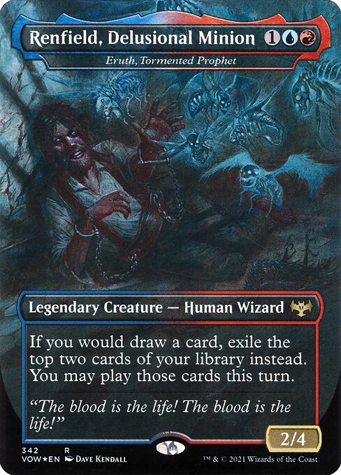Eruth, Tormented Prophet — art by Dave Kendall
