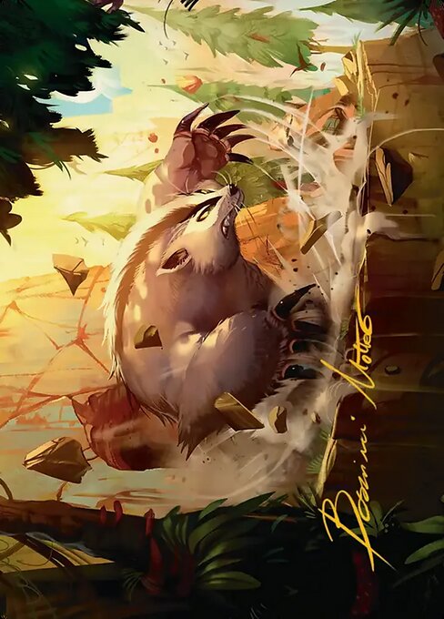 Badgermole // Badgermole — art by Matteo Bassini