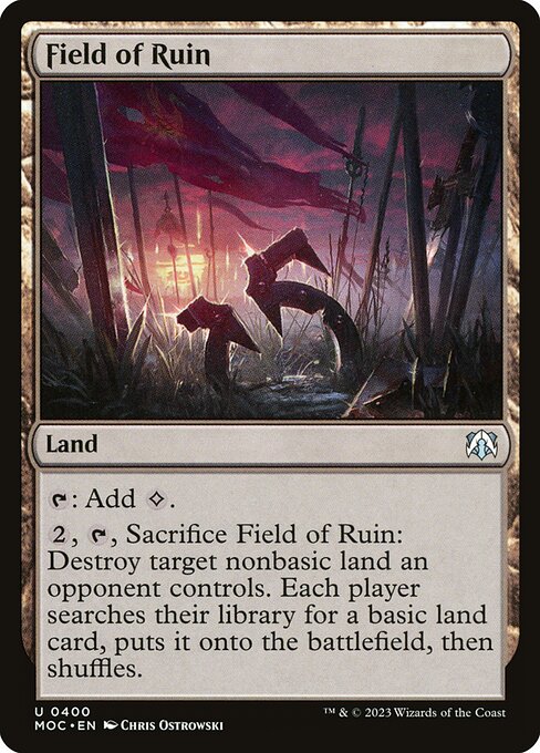 Field of Ruin — art by Chris Ostrowski