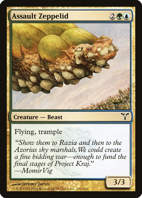 Assault Zeppelid — art by Jeremy Jarvis