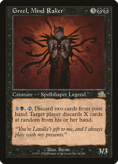 Greel, Mind Raker — art by Brom