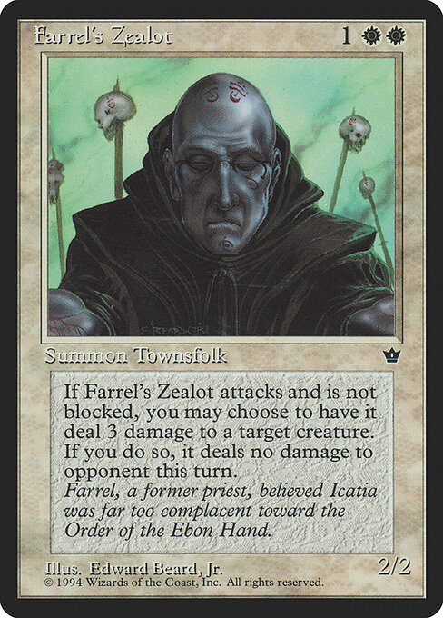 Farrel's Zealot — art by Edward P. Beard, Jr.