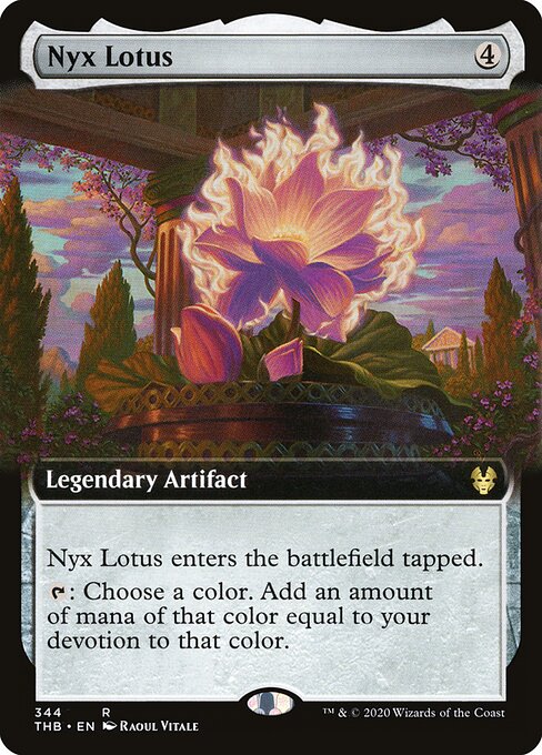 Nyx Lotus — art by Raoul Vitale