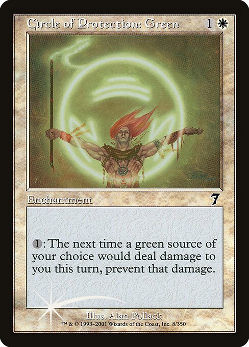 Circle of Protection: Green — art by Alan Pollack