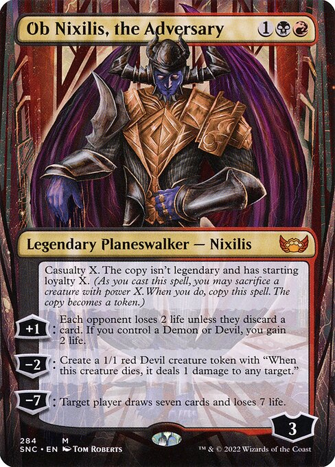 Ob Nixilis, the Adversary — art by Tom Roberts