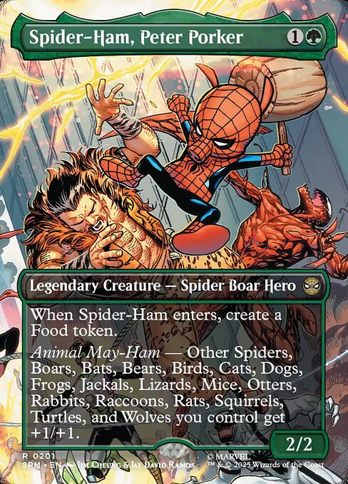 Spider-Ham, Peter Porker — art by Jim Cheung & Jay David Ramos