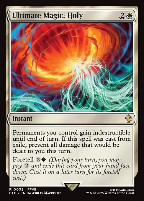 Ultimate Magic: Holy — art by Ashley Mackenzie