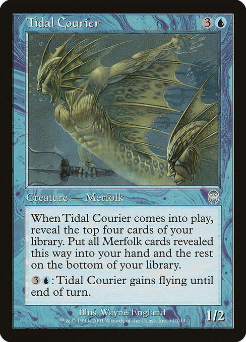 Tidal Courier — art by Wayne England