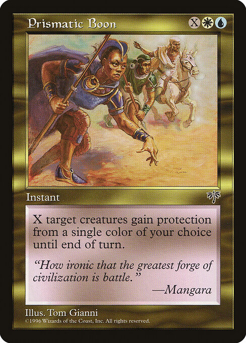 Prismatic Boon — art by Thomas Gianni