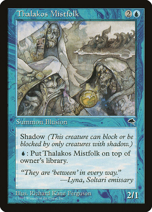 Thalakos Mistfolk — art by Richard Kane Ferguson