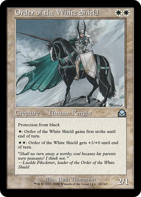 Order of the White Shield — art by Ruth Thompson
