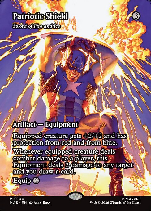 Sword of Fire and Ice — art by Alex Ross