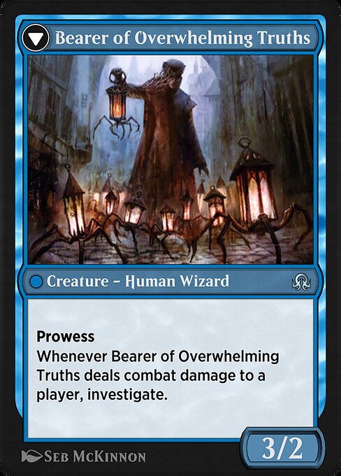 Daring Sleuth // Bearer of Overwhelming Truths — art by Seb McKinnon