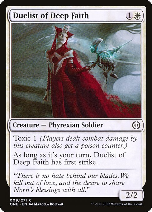 Duelist of Deep Faith — art by Marcela Bolívar