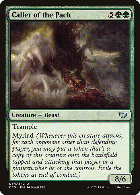 Caller of the Pack — art by Ryan Yee
