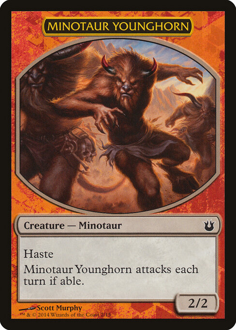 Minotaur Younghorn — art by Scott Murphy