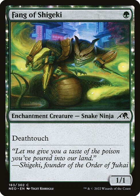 Fang of Shigeki — art by Yigit Koroglu