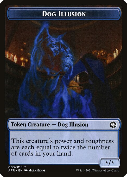 Dog Illusion — art by Mark Behm