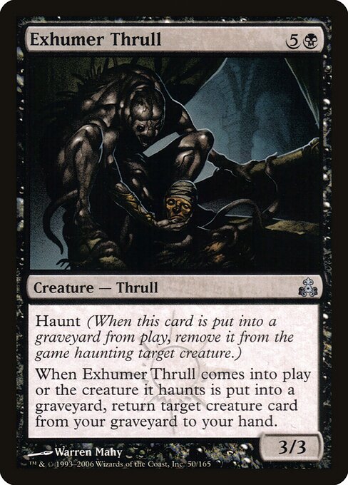 Exhumer Thrull — art by Warren Mahy