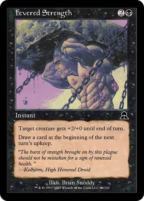 Fevered Strength — art by Brian Snõddy