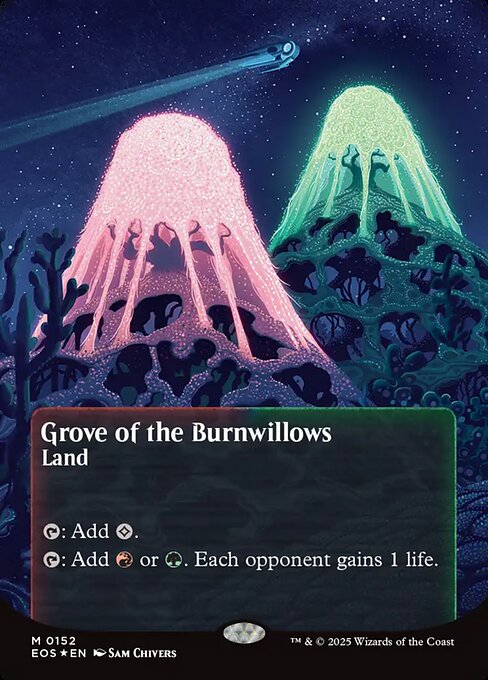 Grove of the Burnwillows — art by Sam Chivers