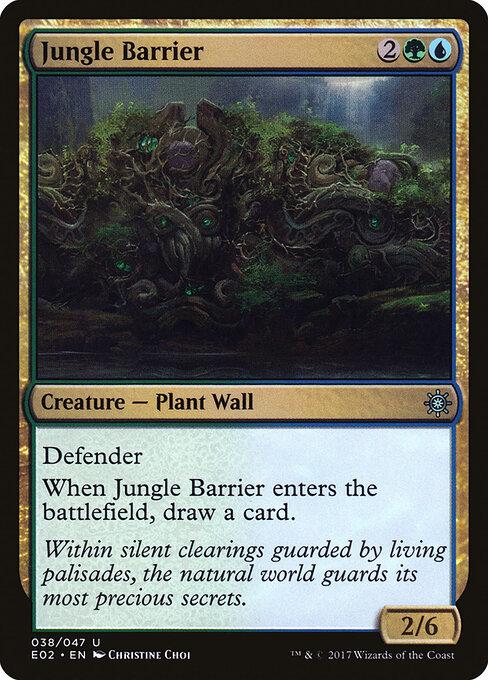 Jungle Barrier — art by Christine Choi