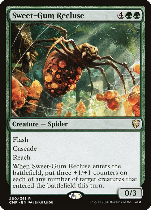 Sweet-Gum Recluse — art by Jehan Choo